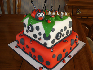 Lady Bug Cake